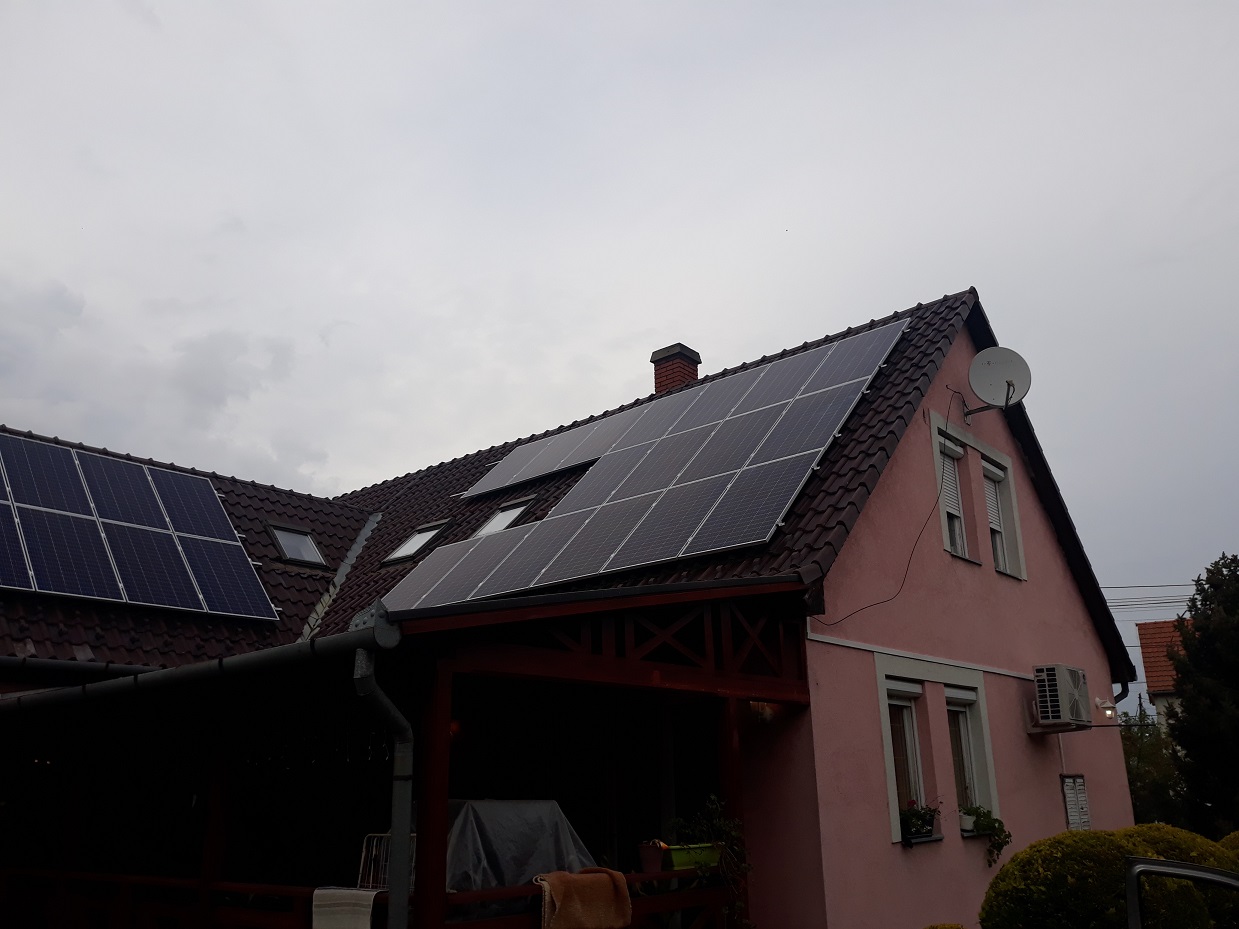 7 kW napelem rendszer Fehérgyarmat
